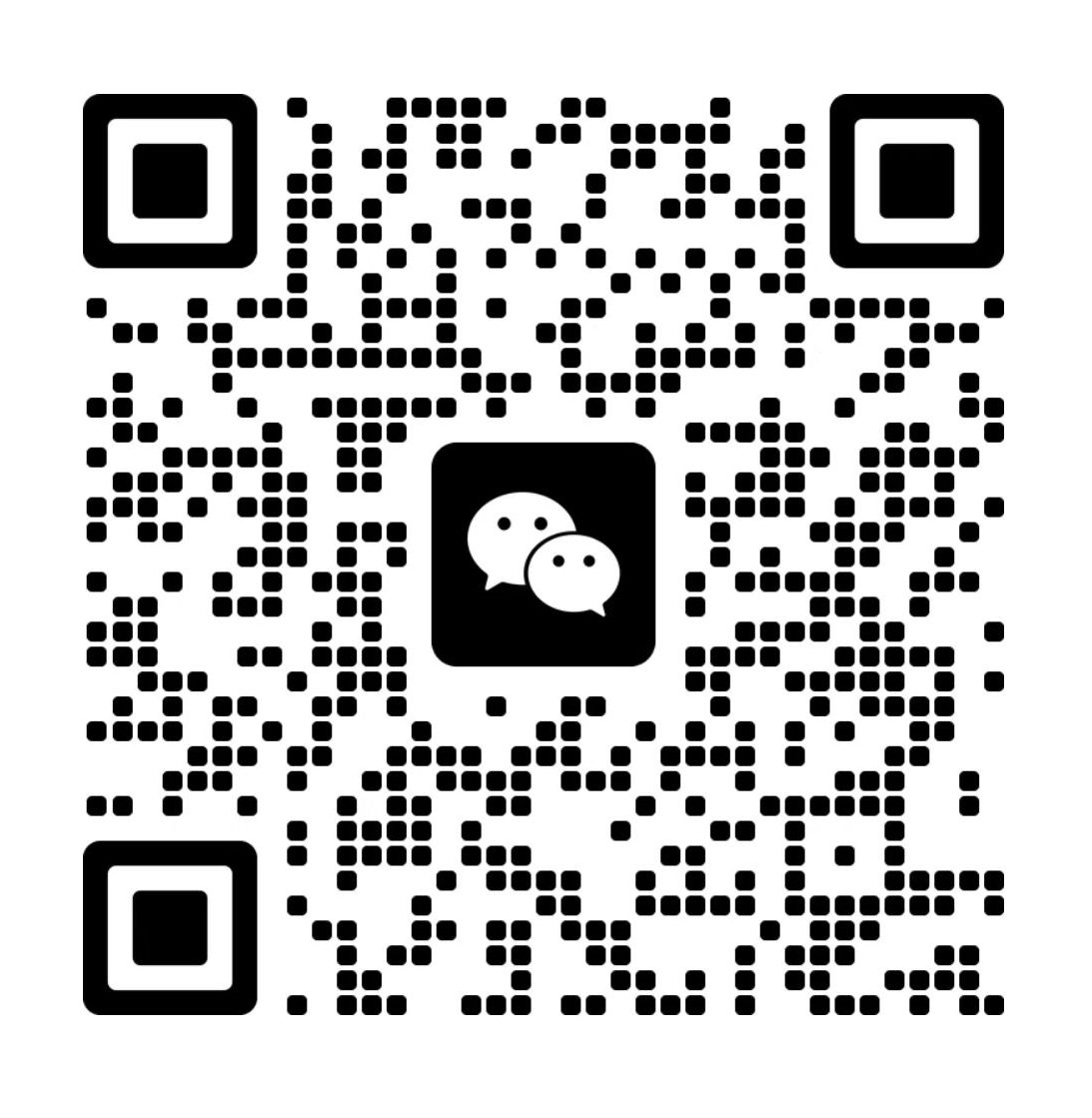 微信扫描二维码加我为好友