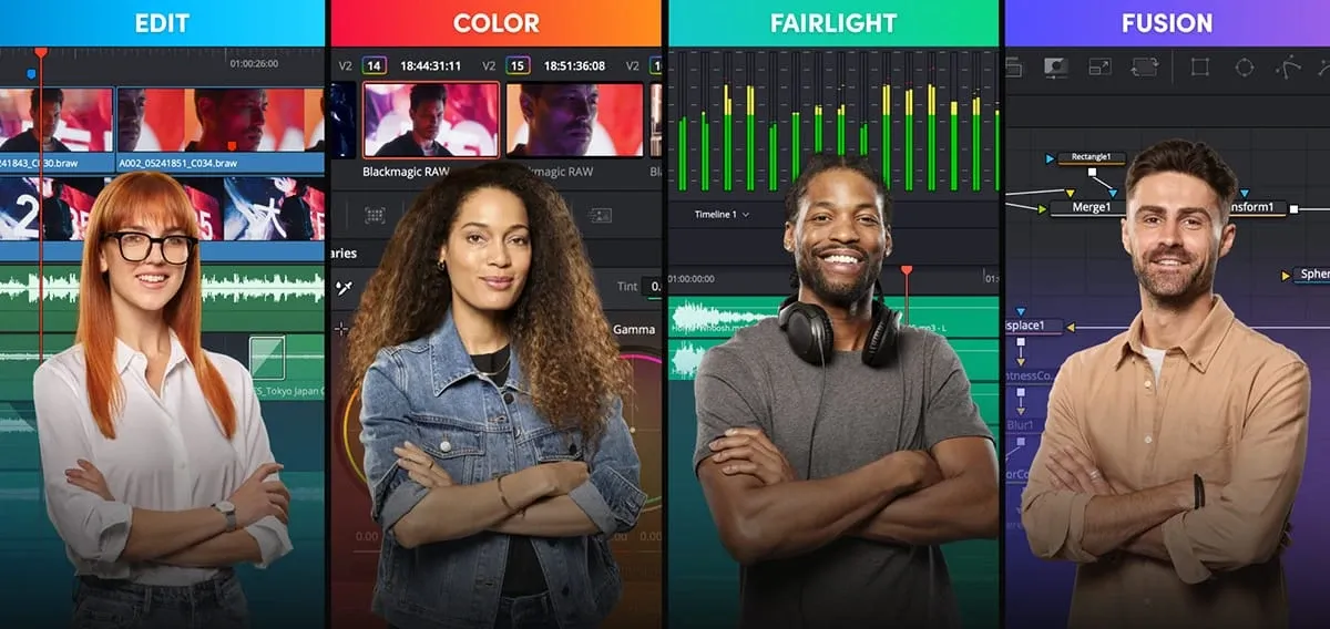 达芬奇调色软件 DaVinci Resolve Studio 18.6.4 学习版下载 (Win/Mac)-安卿辰博客